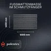 POLENTEX Aluminium-Fußmatte mit Ablaufwanne – 60x40 cm, 22 Produktbild-Vorschau 7