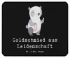Mr. & Mrs. Panda Mouse Pad Goldschmied Leidenschaft - Produktbild-Vorschau 1