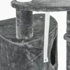 A close-up view of a grey cat tree. Produktbild-Vorschau