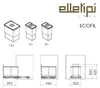 Elletipi Ecofil collecteur de déchets PF01 34B1 coulisse 2x Voir les images du produit 6