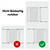 Hauck Y-Spidel für Türschutzgitter, 2 Stück, Farbe: Silber Produktbild-Vorschau 6
