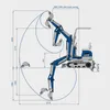 Scheppach Benzin Mini Bagger EXC1400 - 1080kg | 11,5PS | Produktbild-Vorschau 3