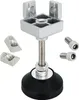 SCHMIDT systemprofile Fußverbinder 40x40mm Nut 8 Stellfuß Produktbild-Vorschau 1