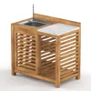 home24 Gartenspültisch - Akazie Massiv - Beige Produktbild-Vorschau 1