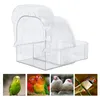 Birds Bath Box Hanging Transparent Birds Bathtub Shower Box Produktbild-Vorschau 2