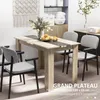 Moderner Ess-/Kš¹chentisch mit gro?er Holzplatte, bietet Produktbild-Vorschau 6