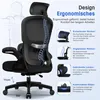 Hiazurm Bürostuhl, Schreibtischstuhl, bürostuhl ergonomisch Produktbild-Vorschau 3