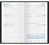 2027 BRUNNEN Taschenkalender9x15cm 2S/1W schwarz Produktbild-Vorschau 3