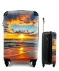 MuchoWow® Koffer Handgepäck Trolley Rollkoffer Kleine Produktbild-Vorschau 1