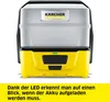 A Kärcher pressure washer accessory, likely a battery charger or power unit, with a prominent Kärcher logo and descriptive text below. Náhled obrázku produktu