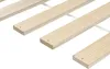 BELIANI Bett Weiß Kiefernholz mit Lattenrost 140x200 cm Produktbild-Vorschau 9