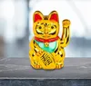 Dekoelement Winkekatze 20 cm gold Produktbild-Vorschau 6