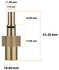 Rosfix Adaptateur à Baïonnette Vers Filetage Femelle 1/4" – Voir les images du produit 11