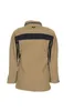 Planam  Plaline Softshelljacke sand/schwarz Gr. XS, 2704040 Produktbild-Vorschau 3