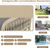 Merax Hollywoodschaukel aus Polyrattan, 2-Sitzer Produktbild-Vorschau 3