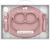Ezpz Mini servies, roze, geschikt voor baby's vanaf 12 Productafbeelding-voorbeeld 2