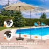 Yaheetech Sonnenschirmständer mit Rollen 21 kg, rollbarer Produktbild-Vorschau 7