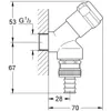 Grohe Combinazione rubinetteria 41190, DN 15, 1 pz. Anteprima dell’immagine prodotto 3