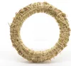 Ghirlanda di paglia / ghirlanda vuota 35 cm naturale Anteprima dell’immagine prodotto 1