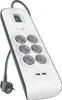 Belkin BSV604ca2m, 650 J, 6 AC-Ausgänge, Weiß, 2 m Produktbild-Vorschau 1