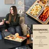 eluno Couchbar, Serviertablett, Sofatablett aus Bambus mit Produktbild-Vorschau 5