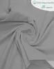 A close-up, swirled view of a gray fabric, likely a pillowcase or textile. Produktbild-Vorschau
