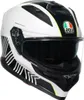 Přilba AGV K7 Super 46, bílá/černá/žlutá, M (57/58) Náhled obrázku produktu 1