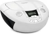 A white TechniSat Viola CD-1 boombox is shown from a slightly elevated front-left angle against a white background. Voir les images du produit