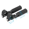 Paire de moto repose-pieds Clamp Support de repose-pieds Voir les images du produit 6