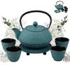 Tetera de hierro fundido para té con filtro, tazas y Vista previa de la imagen del producto 14
