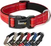 lionto Hundehalsband reflektierend, gepolstert & Produktbild-Vorschau 1