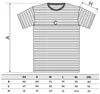 Marineblaues Herren-T-Shirt, 100% Baumwolle, unbedruckt, Produktbild-Vorschau 2
