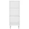 vidaXL Sideboard Hochglanz-Weiß 34,5x32,5x90 cm Produktbild-Vorschau 12