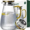 Kuketo | Glas Teekanne mit Sieb 1,8 L – Hitzebeständiger Produktbild-Vorschau 1