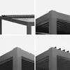 sweeek - Bioklimatische Pergola aus Aluminium und Stahl mit Produktbild-Vorschau 5