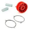 Fensterheber Reparatursatz Set Seilzug Rolle Hinten Links Produktbild-Vorschau 2