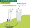 Laufhaken 30 Stück weiß - Zubehör für Seilspannsegel Produktbild-Vorschau 2