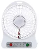 Tragbarer USB-Ventilator mit Akku und Taschenlampe, leiser Produktbild-Vorschau 2