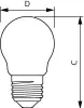 Philips Corepro LEDLUSTERND4.3-40W E27 827P45CLG Produktbild-Vorschau 2