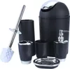 6Pcs Badezimmer Zubehör Set Bin Seifenschale Dispenser Produktbild-Vorschau 1