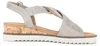 Gabor Metallic muschel Keilsandalette Metallic in Gr. 41 Produktbild-Vorschau 4