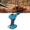 A leaf blower in use in a forest and a separate image of the leaf blower. Podgląd zdjęcia produktu