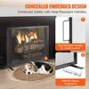 Pantalla para chimenea de 1 panel con puerta, fabricada en Vista previa de la imagen del producto 5