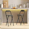 HOMCOM Lot de 2 tabourets de bar pliables, chaises de bar, Voir les images du produit 2