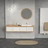 LuxeBath Waschbecken Aufsatzwaschbecken Eckig, 61x46x16,5 Produktbild-Vorschau 8