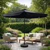 Aga Ombrellone da giardino 300 cm MR2055 Nero Anteprima dell’immagine prodotto 4