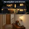 Grafner Design Edelstahl Wandlampe mit Bewegungsmelder, 1x Produktbild-Vorschau 7