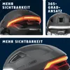 ABUS Fahrradhelm HYP-E B.LACE - mit Front-, Rück- und Produktbild-Vorschau 4