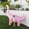 Sunnylife Wassersprinkler DINO- INTO THE WILD pink | 200cm Produktbild-Vorschau 2
