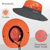 2 Stück Sonnenhut für Damen Outdoor Faltbar Safari Hut mit Produktbild-Vorschau 6